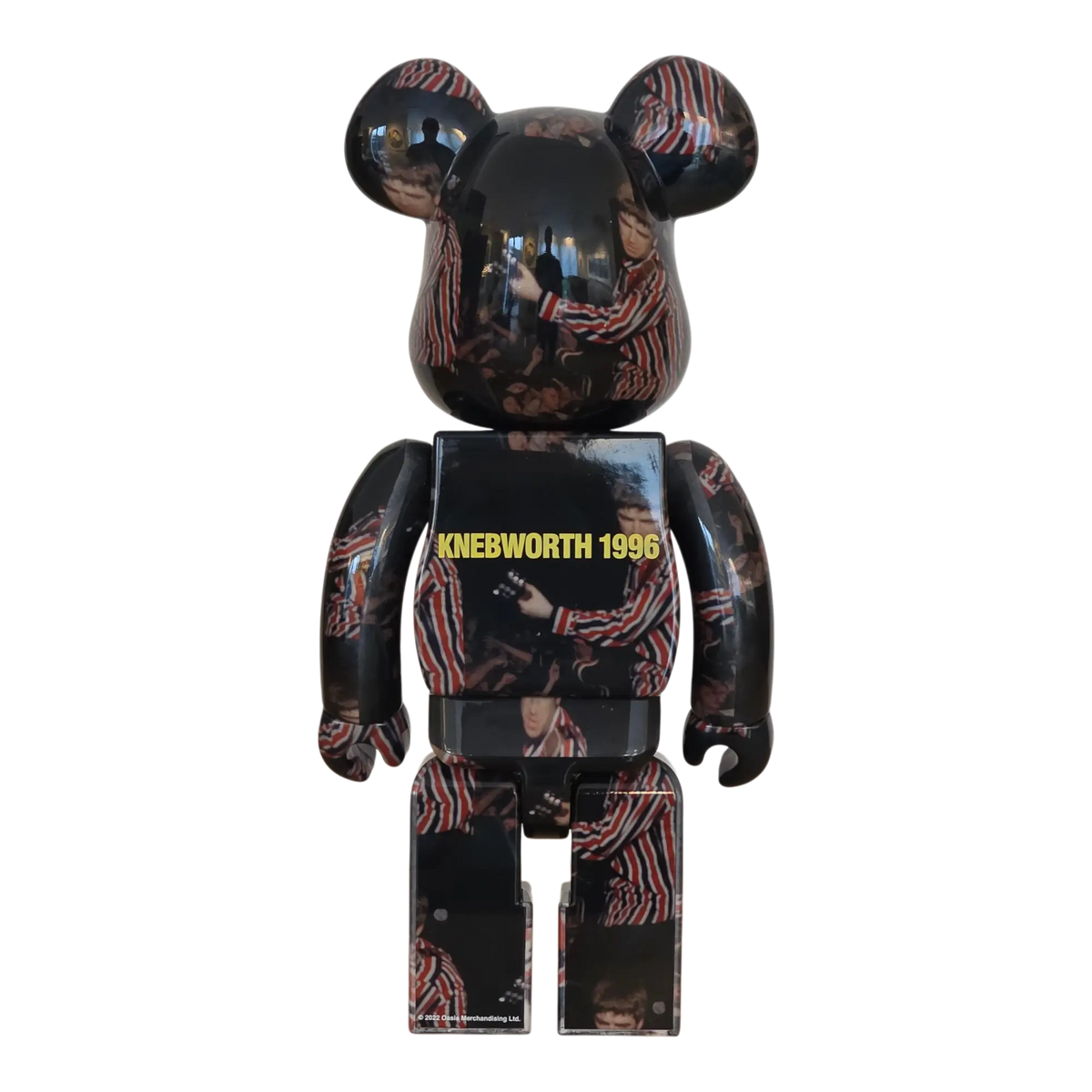 Bearbrick Oasis Knebworth 1996 Noel Gallagher 100%+400% Rückseite