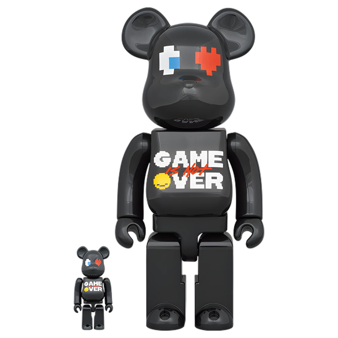 Bearbrick Pac-Man × Grafflex × 9090 × S.H.I.P&crew 100%+400% Herstellerbild 1