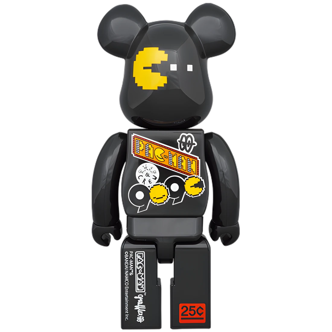 Bearbrick Pac-Man × Grafflex × 9090 × S.H.I.P&crew 100%+400% Herstellerbild 4