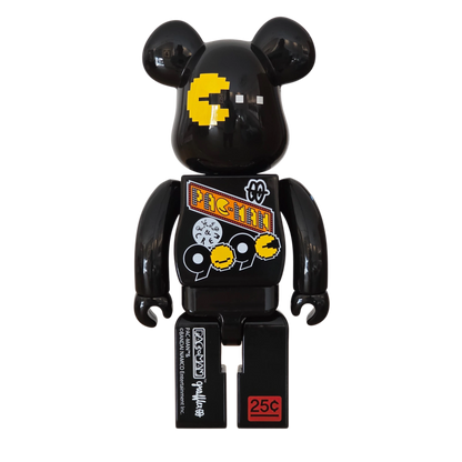 Bearbrick Pac-Man × Grafflex × 9090 × S.H.I.P&crew 100%+400% Rückseite