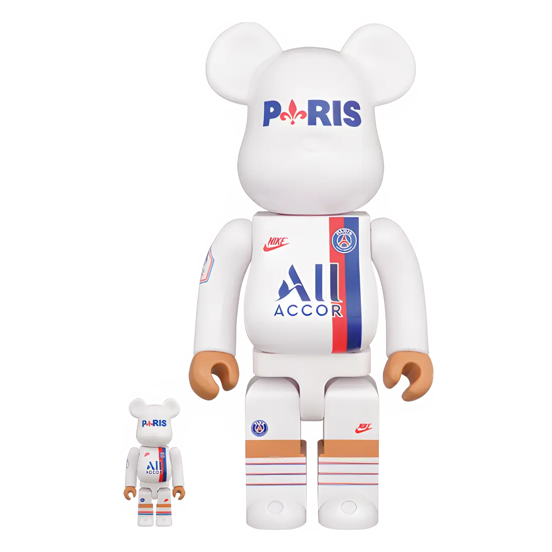 Bearbrick Paris Saint-Germain 100%+400% Herstellerbild 1