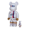 Bearbrick Paris Saint-Germain 100%+400% schräg