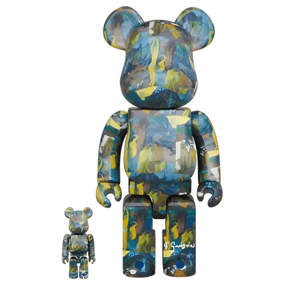 Bearbrick Paul Gauguin "Where Do We Come From? ..." 100%+400% Herstellerbild 1
