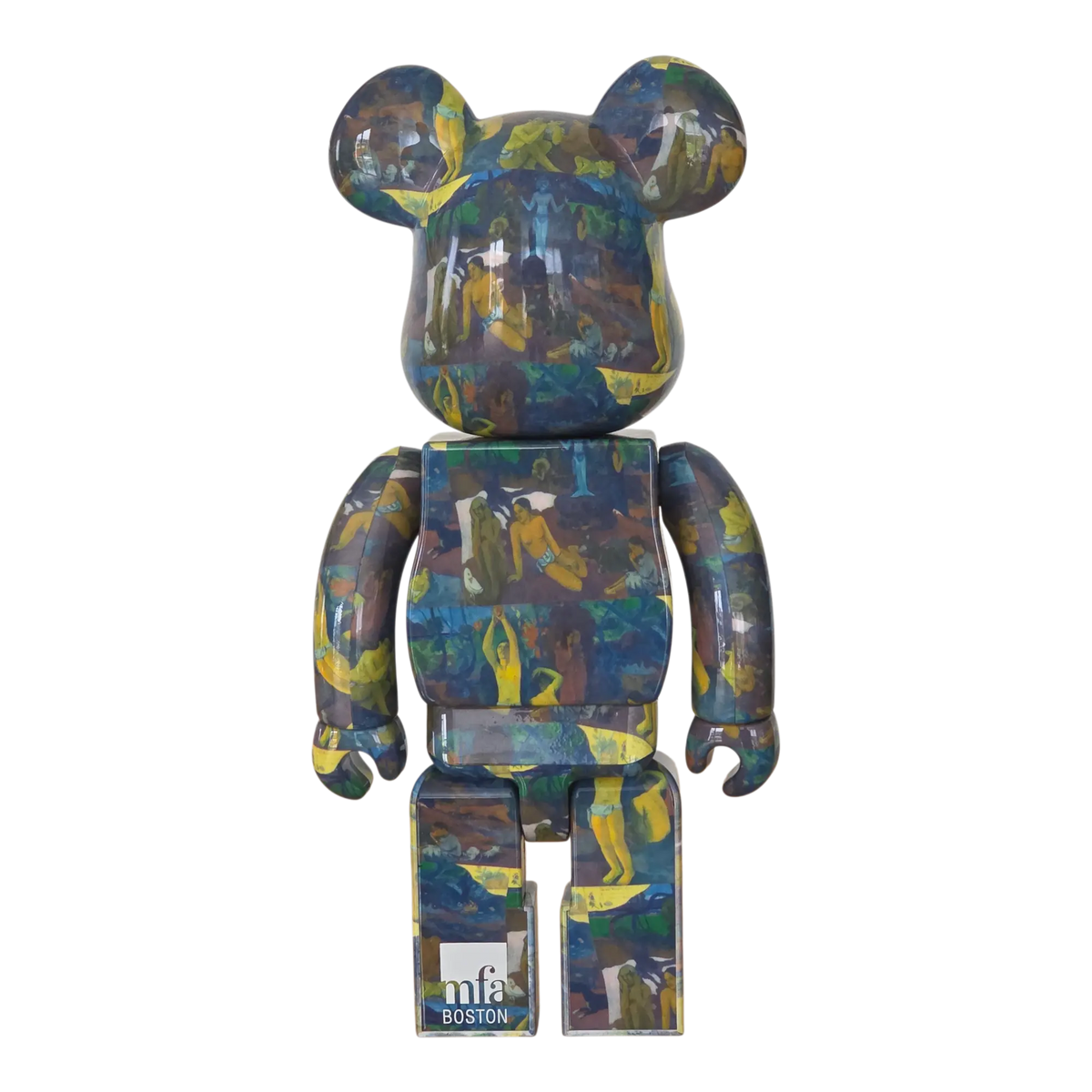 Bearbrick Paul Gauguin "Where Do We Come From? ..." 100%+400% Rückseite