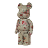 Bearbrick Pink House 400% schräg