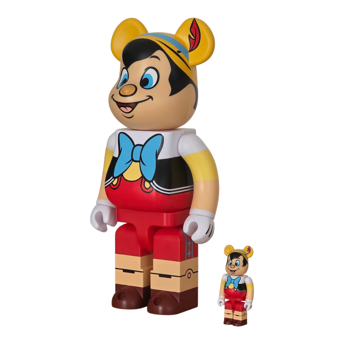 Bearbrick Pinocchio 100%+400% schräg
