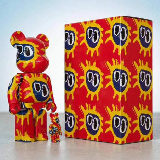 Bearbrick Primal Scream "screamadelica" 100%+400% mit Verpackung