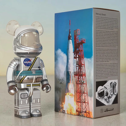Bearbrick Project Mercury Astronaut 1000% mit Verpackung