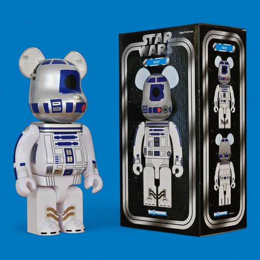 Bearbrick R2-D2 400% mit Verpackung