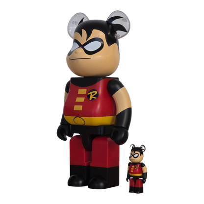 Bearbrick Robin [The New Batman Adventures] 100%+400% schräg