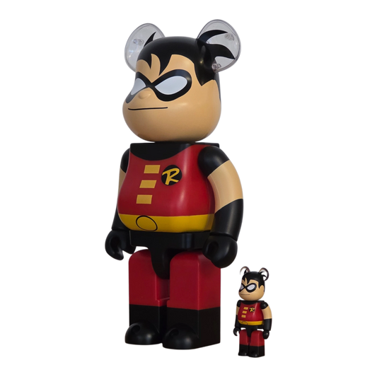 Bearbrick Robin [The New Batman Adventures] 100%+400% schräg