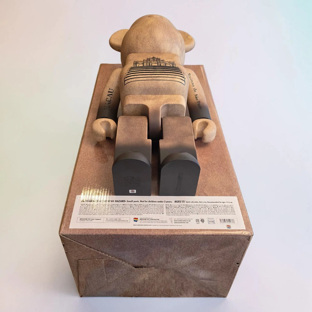 Bearbrick Ruins of Saint Paul's 1000% Echtheitsmerkmale