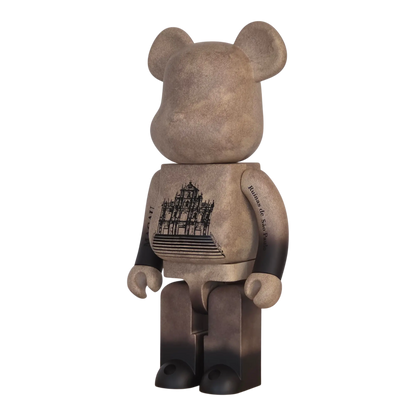 Bearbrick Ruins of Saint Paul's 1000% schräg