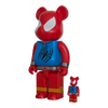 Bearbrick Scarlet Spider [The Amazing Spider-Man] 100%+400% schräg