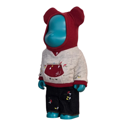Bearbrick Sean Wotherspoon Costume Version 400% schräg