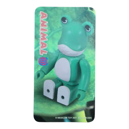 Bearbrick Series 1 Animal "Frog" 100% Begleitkarte