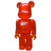 Bearbrick Series 1 Jellybean "Clear Red" 100% Herstellerbild
