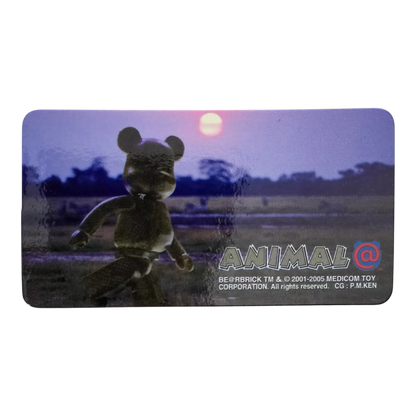 Bearbrick Series 11 Animal 100% Begleitkarte