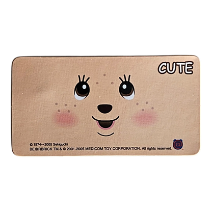 Bearbrick Series 11 Cute 'Monchhichi' 100% Begleitkarte