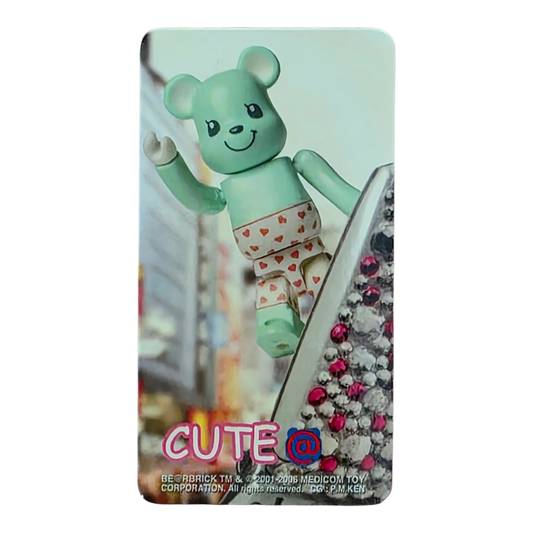 Bearbrick Series 12 Cute 100% Begleitkarte