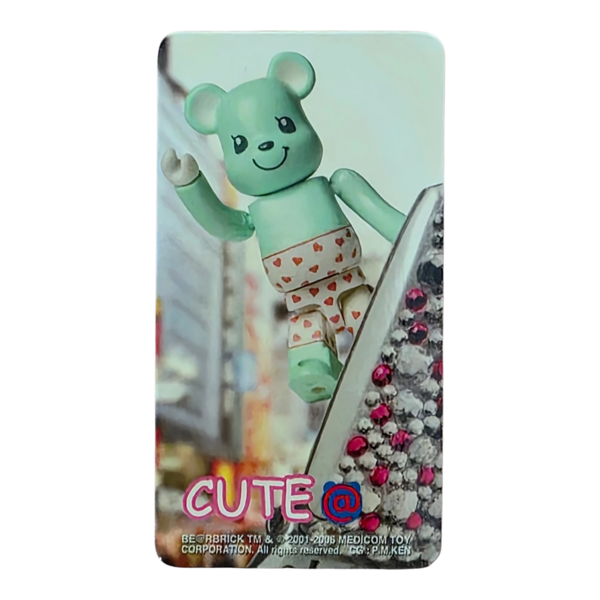 Bearbrick Series 12 Cute 100% Begleitkarte