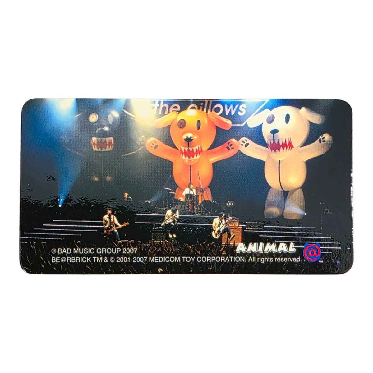 Bearbrick Series 15 Animal "Yellow Buster" [the pillows] 100% Begleitkarte