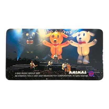 Bearbrick Series 15 Animal "Yellow Buster" [the pillows] 100% Begleitkarte