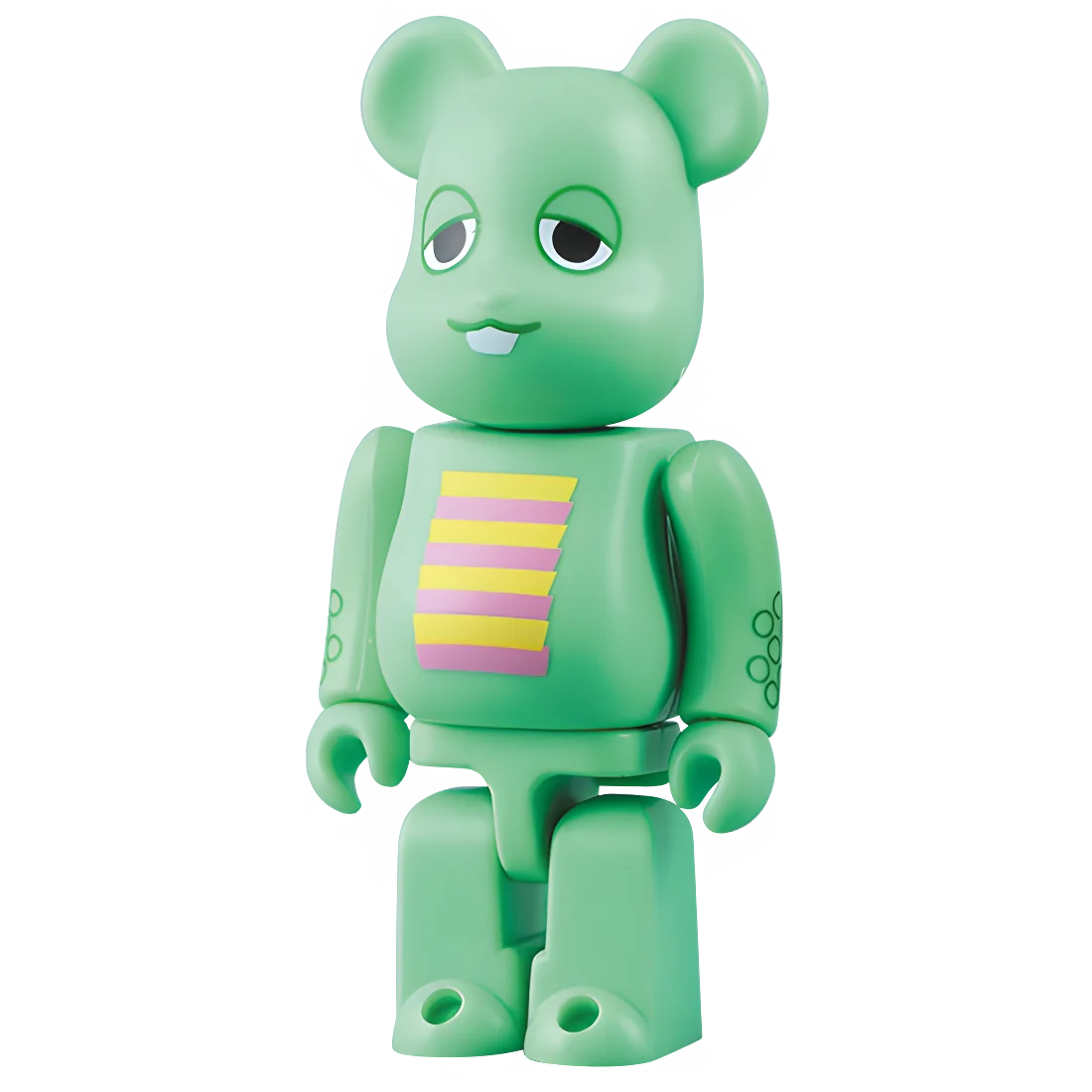 Bearbrick Series 16 Cute "Gachapin" [Gachapin × Mukku] 100% Herstellerbild
