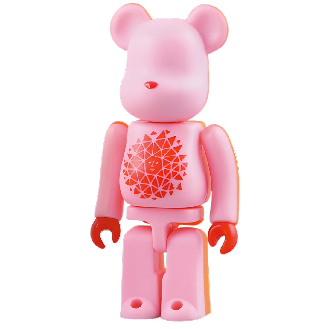 Bearbrick Series 17 Artist "Alexander Girard" 100% Herstellerbild