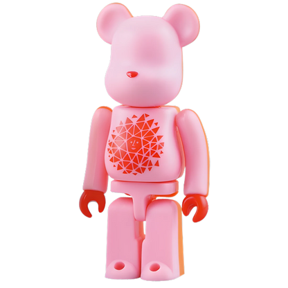 Bearbrick Series 17 Artist "Alexander Girard" 100% Herstellerbild