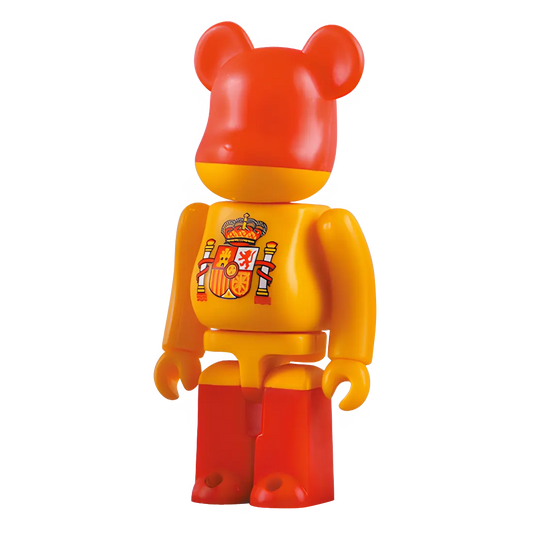 Bearbrick Series 19 Flag "Spain" 100% Herstellerbild