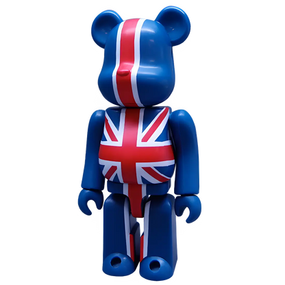 Bearbrick Series 2 Flag "Great Britain" 100% Herstellerbild