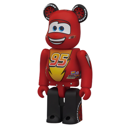 Bearbrick Series 22 Cute "Cars 2" [Pixar] 100% Herstellerbild