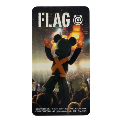 Bearbrick Series 22 Flag "Jamaica" 100% Begleitkarte
