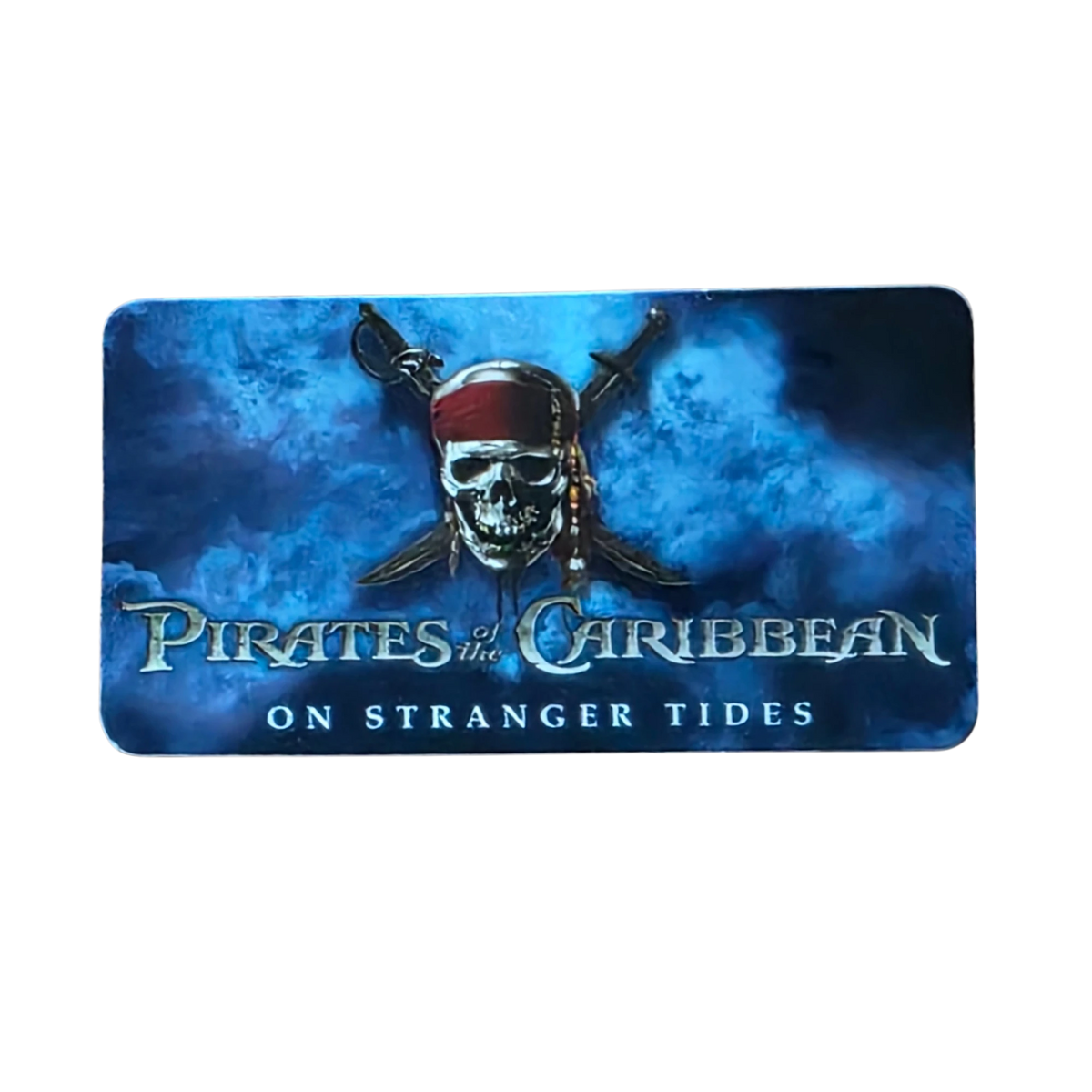 Bearbrick Series 22 Horror "Jack Sparrow" [Pirates of the Caribbean: On Stranger Tides] 100% Begleitkarte