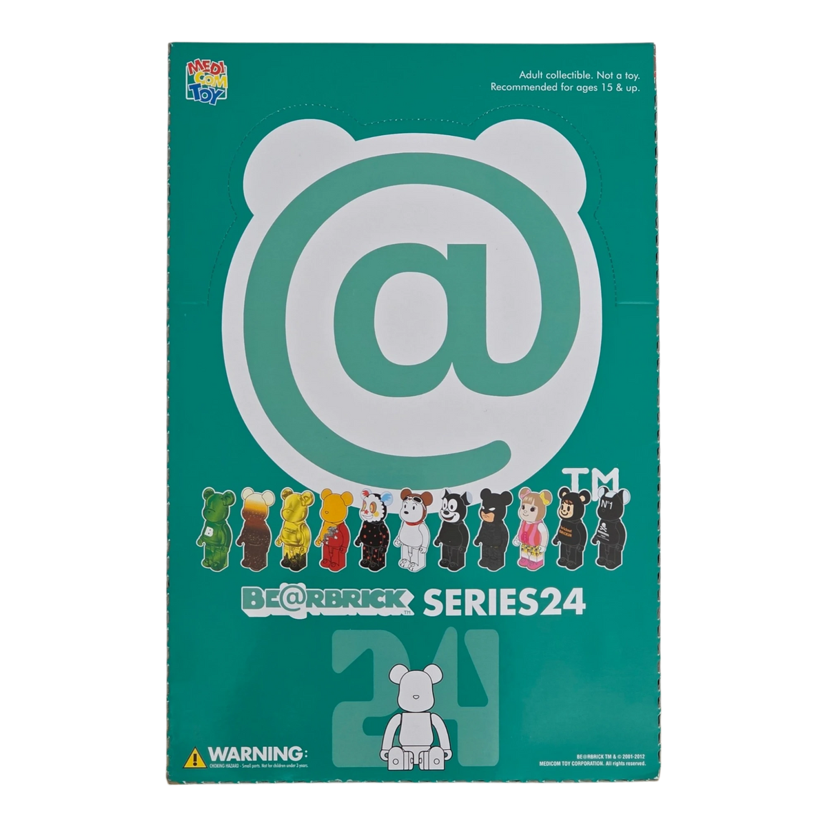 Bearbrick Series 24 24er-Karton 100% Deckel