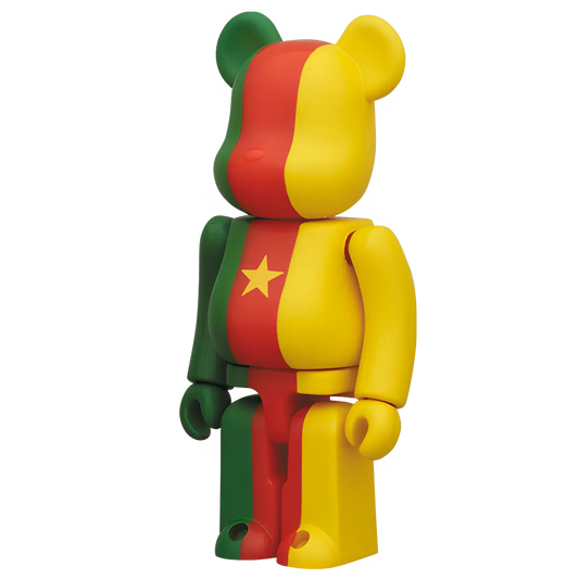 Bearbrick Series 25 Flag 'Cameroon' 100% Herstellerbild
