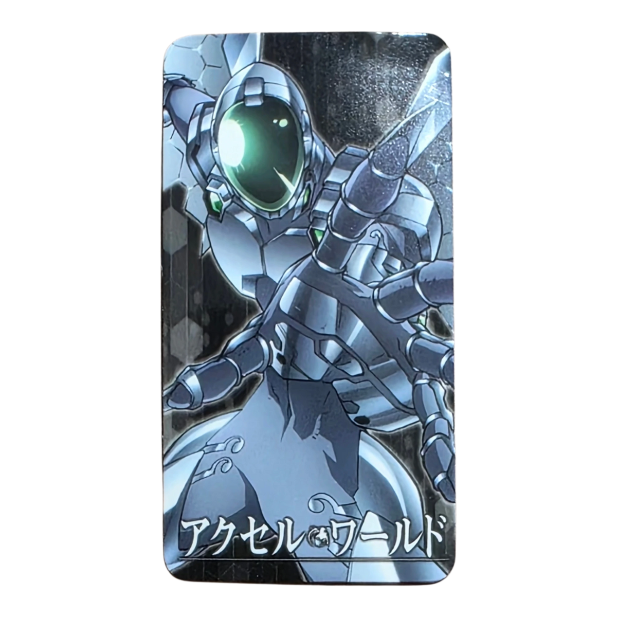 Bearbrick Series 25 Hero "Silver Crow" [Accel World] 100% Begleitkarte
