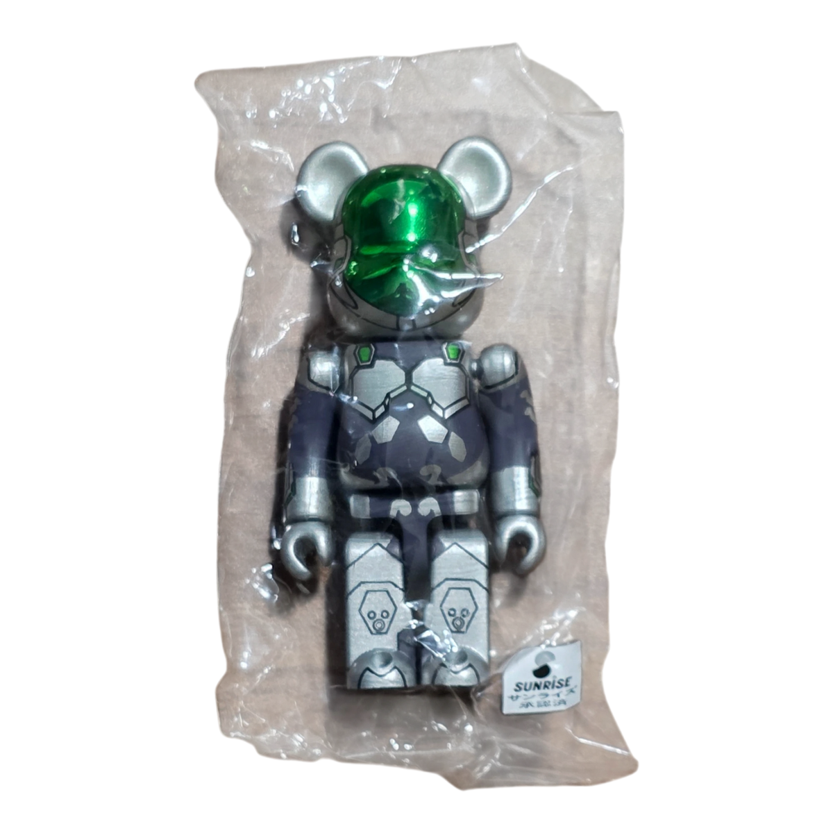Bearbrick Series 25 Hero "Silver Crow" [Accel World] 100% in Folie