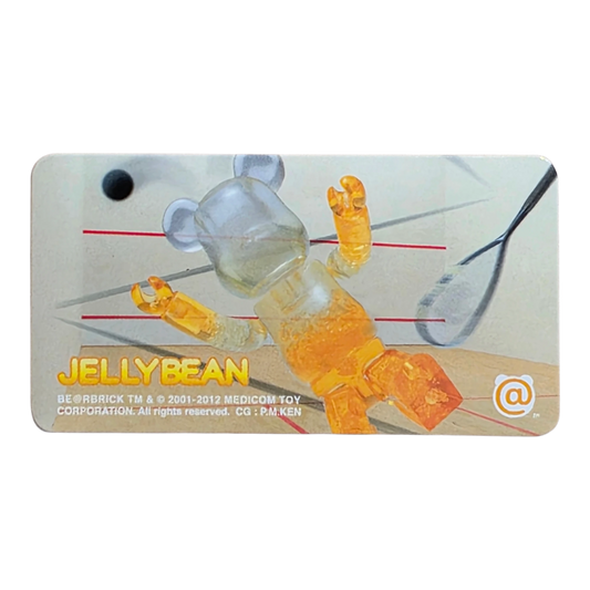 Bearbrick Series 25 Jellybean 100% Begleitkarte
