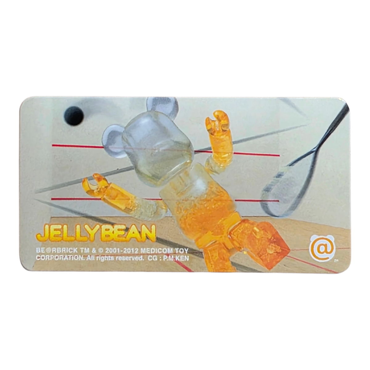 Bearbrick Series 25 Jellybean 100% Begleitkarte
