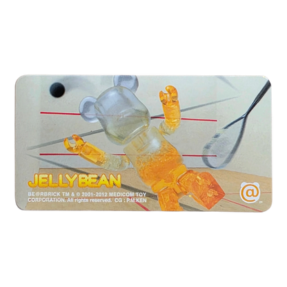 Bearbrick Series 25 Jellybean 100% Begleitkarte