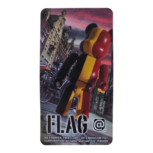 Bearbrick Series 27 Flag "Belgium" 100% Begleitkarte
