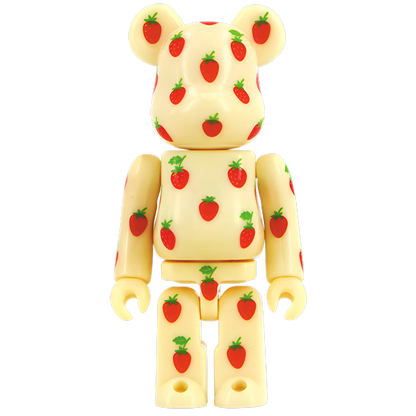 Bearbrick Series 29 Pattern "Strawberry" 100% Herstellerbild