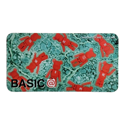 Bearbrick Series 3 Basic Letter 100% Begleitkarte