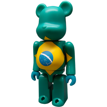 Bearbrick Series 3 Flag "Brazil" 100% Herstellerbild