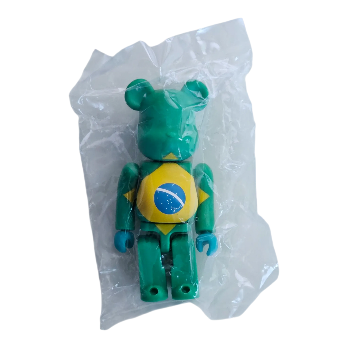 Bearbrick Series 3 Flag "Brazil" 100% in Folie