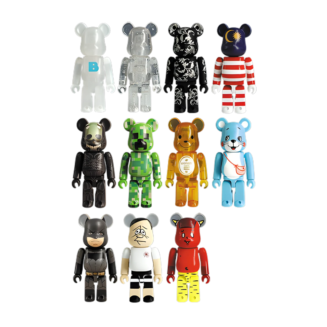 Bearbrick Series 31 100% Modellübersicht