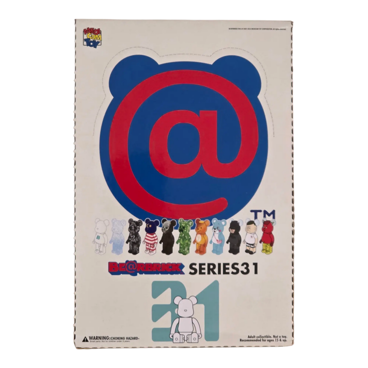Bearbrick Series 31 24er-Karton 100% Deckel