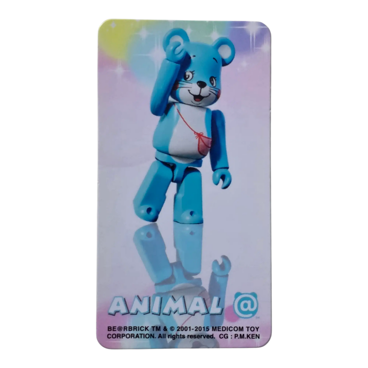 Bearbrick Series 31 Animal "Blue Bear" 100% Begleitkarte